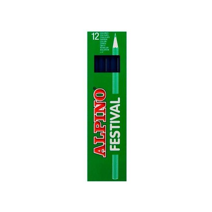 Alpino Lápices De Colores Festival Azul Oscuro Caja 12 Ud Alpino Lápices De Colores Festival Azul Oscuro Caja 12 Ud