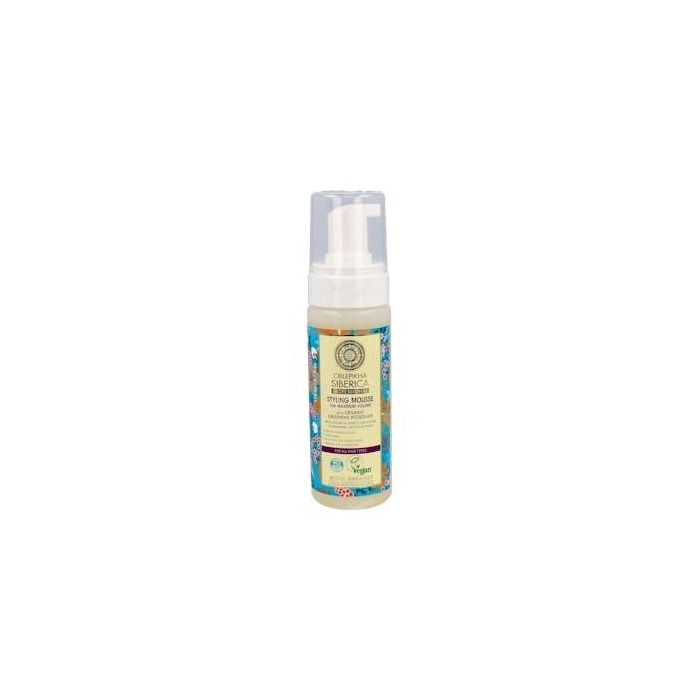 Natura Siberica Oblepikha Espuma Moldeadora 170ml - Para Volumen y Peinado Natural