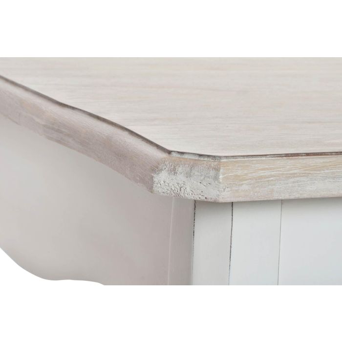 DKD Home Decor Mesa Comedor Tradicional Versalles3 Blanco Natural Madera 80 x 79 x 160 cm 2