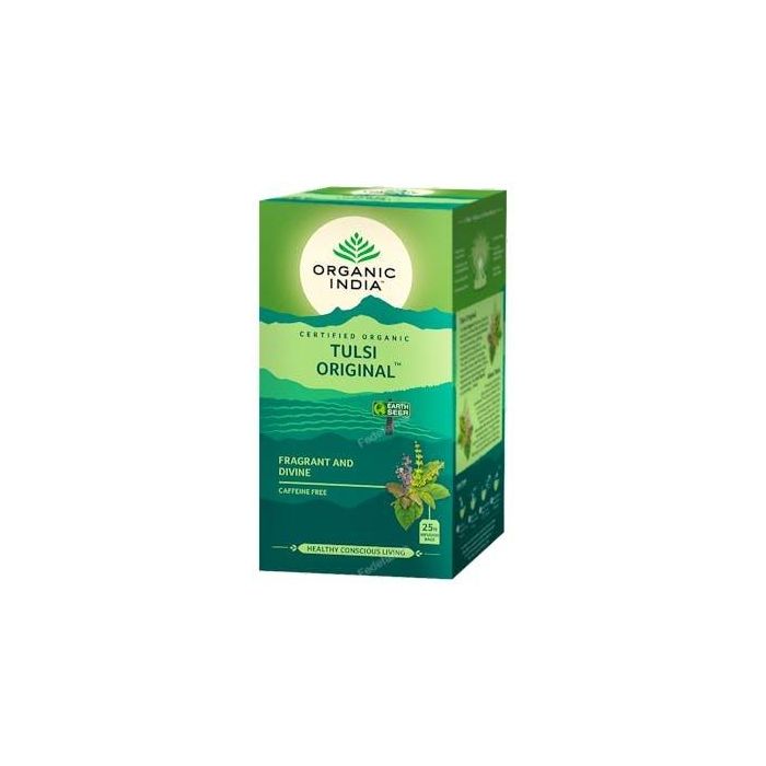 Organic India Tulsi Original Infusión Ayurvédica - 25 Bolsas