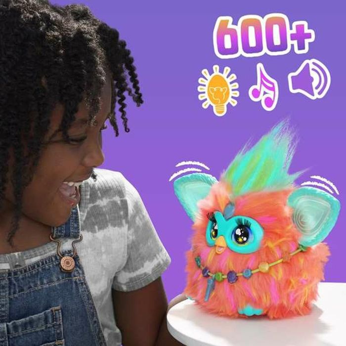 Juguete Interactivo Hasbro Furby Naranja Coral 4 Juguete Interactivo Hasbro Furby Naranja Coral 4