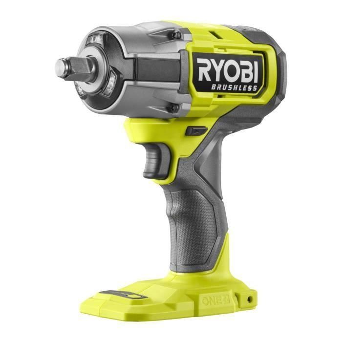 Ryobi AAAOB38126 Llave de Impacto Sin Escobillas 18V - 4 Modos (200/350/700 Nm), Aflojamiento 900 Nm, Cuadradillo 1/2" 5