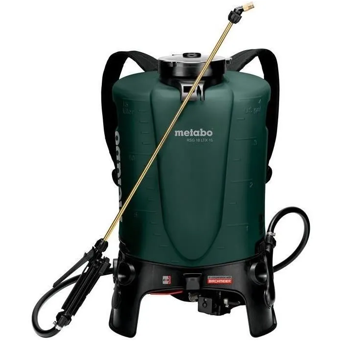 Metabo RSG 18 LTX 15 Pulverizador de Mochila Inalámbrico 18 V 15 L 0 Metabo RSG 18 LTX 15 Pulverizador de Mochila Inalámbrico 18 V 15 L 0