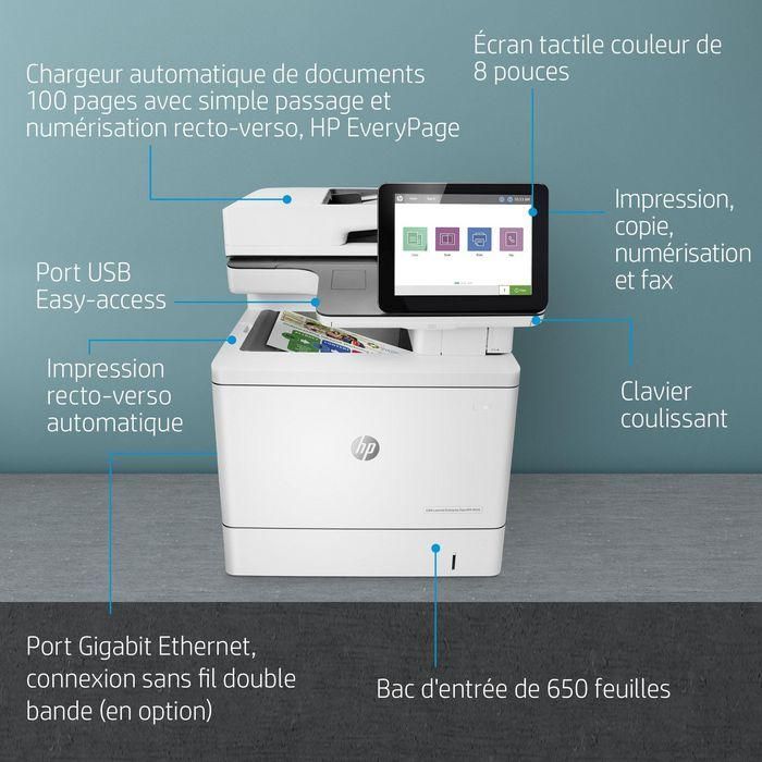 HP Color LaserJet Enterprise Flow MFP M578c, Laser, 1200 x 1200dpi, 38ppm, A4, 1250MB, CGD, 8" 16 HP Color LaserJet Enterprise Flow MFP M578c, Laser, 1200 x 1200dpi, 38ppm, A4, 1250MB, CGD, 8" 16