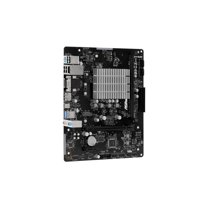 ASRock N100M 90-MXBK80-A0UAYZ Placa Base micro ATX con Intel N100 Integrado DDR4 para PC 2