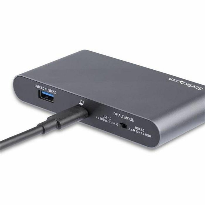 Adaptador USB C a DisplayPort Startech DK30C2DAGPD 3 Adaptador USB C a DisplayPort Startech DK30C2DAGPD 3