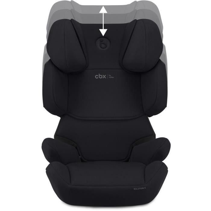 Silla de coche CYBEX Solution X i-Fix - De 3 a 12 años - Pure Black 1