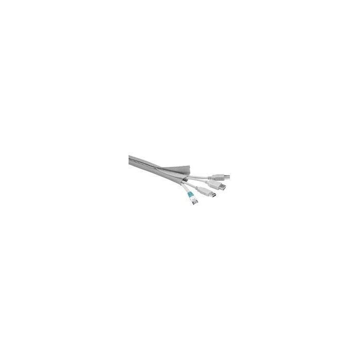 MicroConnect CABLESOCK2 Funda para Cables con Velcro de 2 Metros para Gestión, Protección y Organización Eficiente