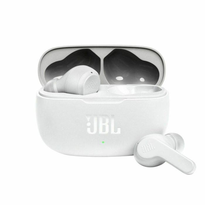 Auriculares Bluetooth con Micrófono JBL JBLW200TWSWHT Blanco 28 Auriculares Bluetooth con Micrófono JBL JBLW200TWSWHT Blanco 28