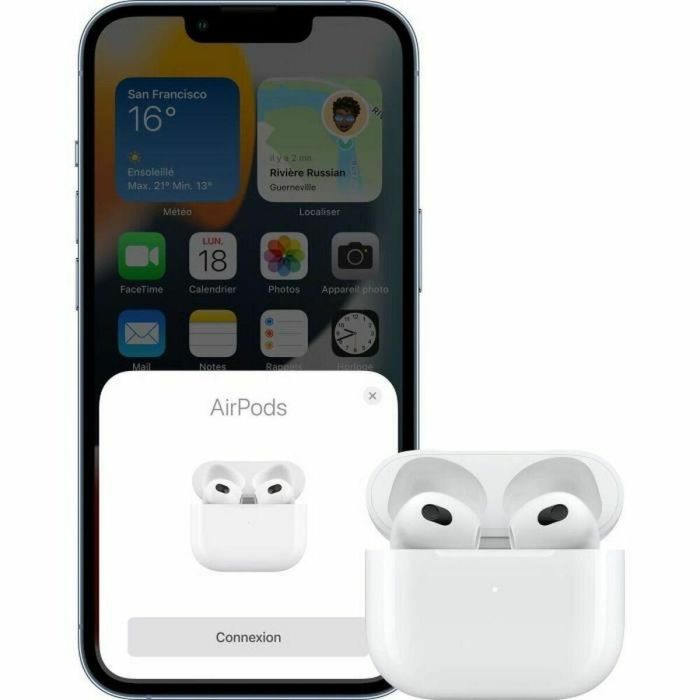 Auriculares in Ear Bluetooth Apple AirPods Blanco 1