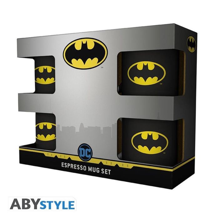 ABYstyle Set 4 Tazas Espresso Batman DC Comics 110ml Cerámica 0 ABYstyle Set 4 Tazas Espresso Batman DC Comics 110ml Cerámica 0