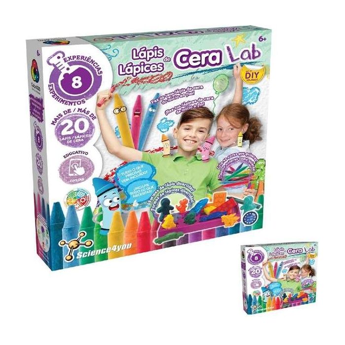 Juego fabrica de ceras con 8 experimentos ¡tu eliges la forma y color! 38x30x6 cm 3 Juego fabrica de ceras con 8 experimentos ¡tu eliges la forma y color! 38x30x6 cm 3