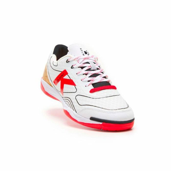 Zapatillas Deportivas Hombre Kelme Goleiro Blanco Rojo 1
