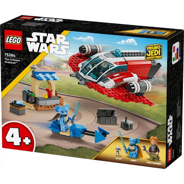 LEGO 75384 The Crimson Firehawk Star Wars Nave Espacial Set Iniciación +4 Años con Minifiguras Nash Durango, Nubs y RJ-83 10 LEGO 75384 The Crimson Firehawk Star Wars Nave Espacial Set Iniciación +4 Años con Minifiguras Nash Durango, Nubs y RJ-83 10