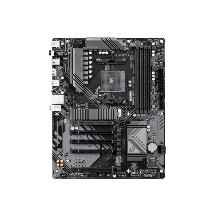 Gigabyte B550 Eagle Wifi6 Placa Base - Procesadores Amd Ryzen Serie 5000 G, Vrm de 10+3+1 Fases, Hasta 3200 Mhz Ddr4, 1Xpcie 4.0 + 1Xpcie 3.0 M.2, Lan 1Gbe, Wifi 6, Usb 3.2 Gen 2 1
