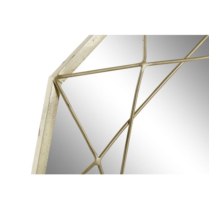 Espejo de pared DKD Home Decor Dorado 50 x 5 x 52 cm 1