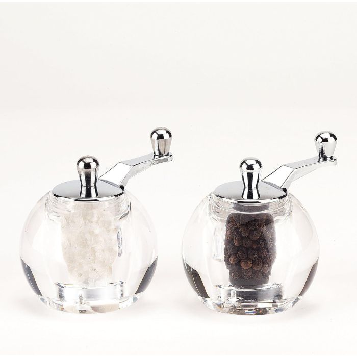 BISETTI 6918S Molino de Sal Acrílico Elba 9cm 0 BISETTI 6918S Molino de Sal Acrílico Elba 9cm 0