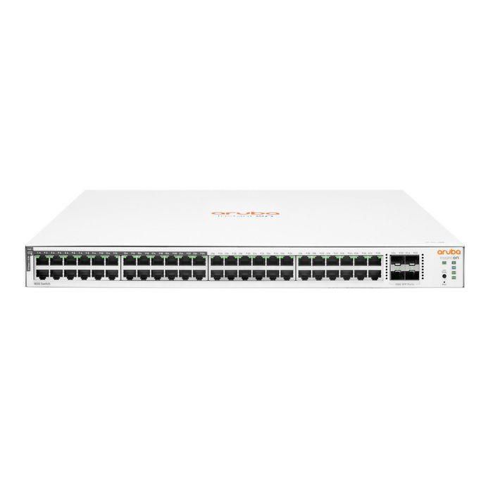 Hewlett Packard Enterprise Aruba Instant On 1830 48G 24p Class4 PoE 4SFP 370W Switch Hewlett Packard Enterprise Aruba Instant On 1830 48G 24p Class4 PoE 4SFP 370W Switch