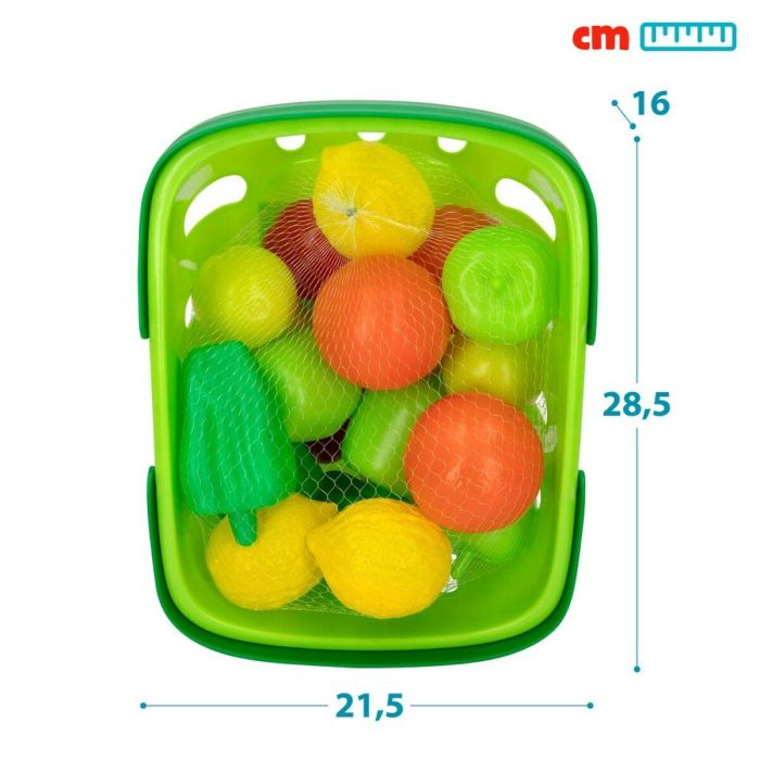 Set de Alimentos de Juguete Colorbaby 22 Piezas (12 Unidades) 1 Set de Alimentos de Juguete Colorbaby 22 Piezas (12 Unidades) 1