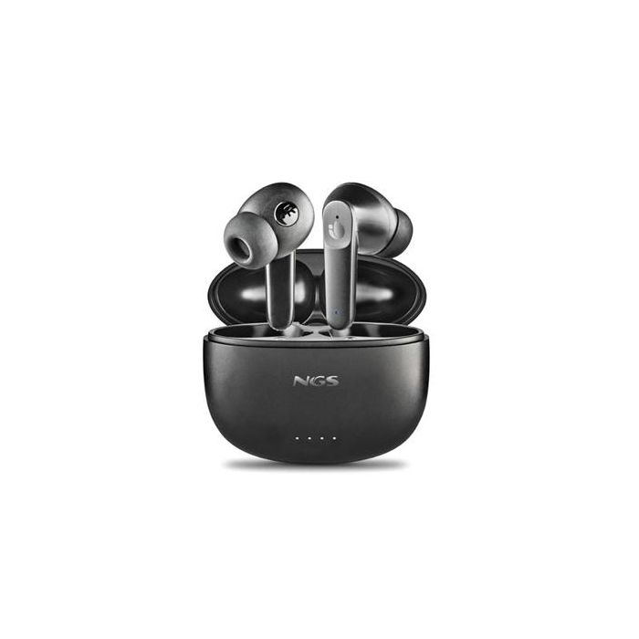 NGS Auriculares Inalámbricos Artica Hush con ANC, Bluetooth 5.3, Hasta 16h Autonomía, True Wireless Stereo