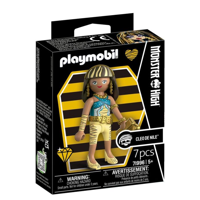 Playmobil 71996 Monster High Cleo De Nile - Figura Coleccionable con Detalles Dorados y Vendas 0 Playmobil 71996 Monster High Cleo De Nile - Figura Coleccionable con Detalles Dorados y Vendas 0