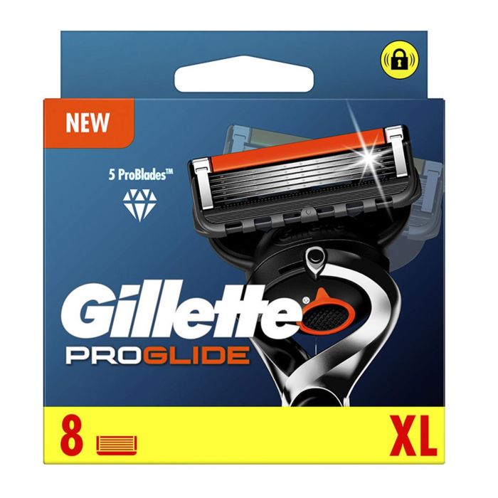 Gillette ProGlide Cuchillas de Recambio XL para Hombre - 8 unidades Gillette ProGlide Cuchillas de Recambio XL para Hombre - 8 unidades