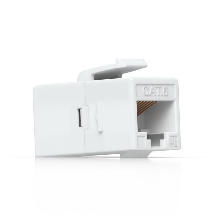 Ubiquiti Acoplador Keystone Cat6, Conector Ethernet para Cables Pre-terminados, Paquete de 12 3 Ubiquiti Acoplador Keystone Cat6, Conector Ethernet para Cables Pre-terminados, Paquete de 12 3