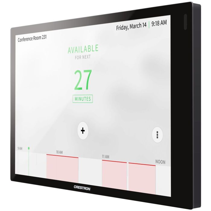 Crestron TSW-770-B-S Pantalla Táctil de Pared 7" Negro, WiFi, PoE+, Compatible con HTML5 y Smart Graphics, Ref. 6510813 Crestron TSW-770-B-S Pantalla Táctil de Pared 7" Negro, WiFi, PoE+, Compatible con HTML5 y Smart Graphics, Ref. 6510813