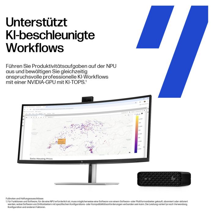 HP Z2 Mini G1i Intel Core Ultra 7 265 32GB 1TB SSD NVIDIA RTX A1000 8GB W11P 3J Gar (DE) 5