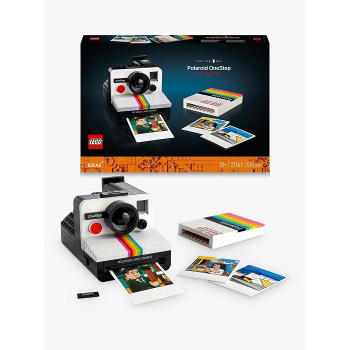 Lego Cámara Polaroid OneStep SX-70 21345 - Modelo Coleccionable para Adultos 10 Lego Cámara Polaroid OneStep SX-70 21345 - Modelo Coleccionable para Adultos 10