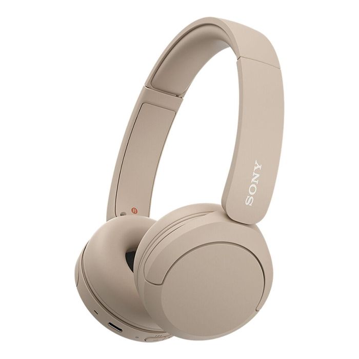 Auriculares inalámbricos Sony WH-CH520/ con Micrófono/ Bluetooth/ Beige