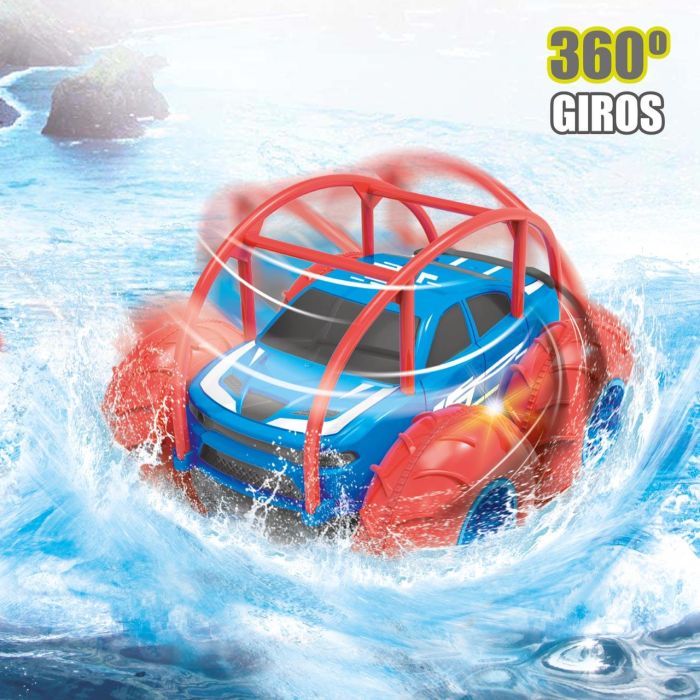 Tachan Coche Anfibio Con Ruedas Hinchables para Tierra y Agua 3