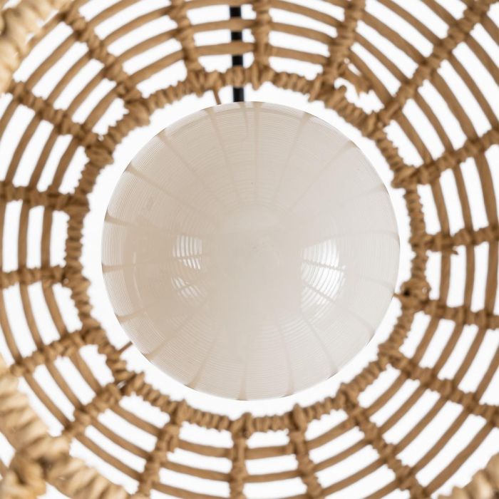 Lámpara Techo Natural Cuerda de Papel 41 X 41 X 26,50 cm