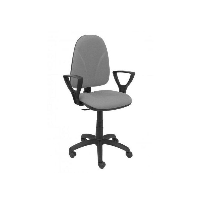 Silla Piqueras Y Crespo Algarra Cp Brazos Fijos Mecanismo Contacto Permanente Con Regulacion De Profundidad Ruedas Nylon Tapizado Bali Gris Claro