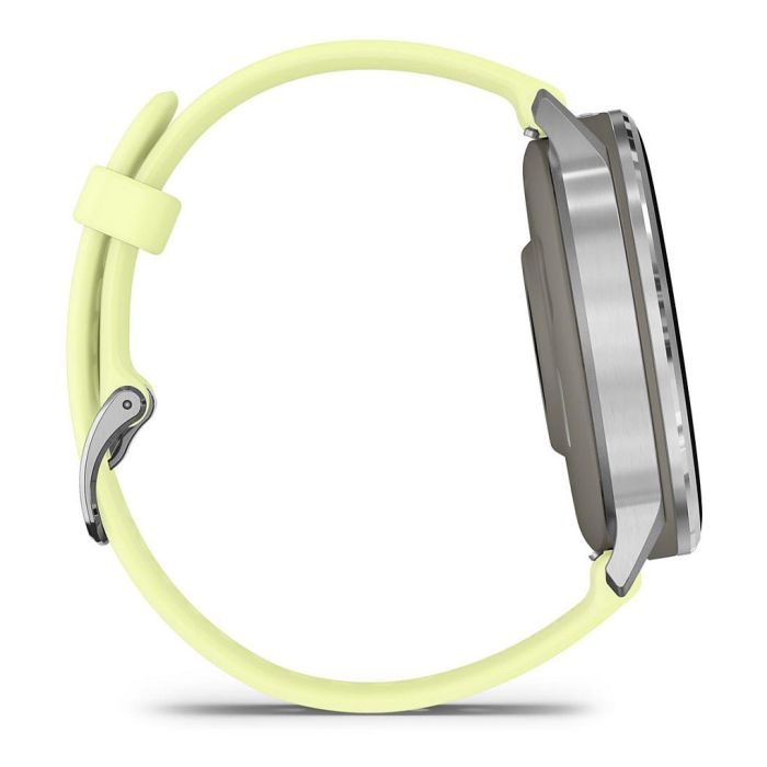 Garmin 010-03014-02 Venu 4 Smartwatch 45mm Correa de Silicona Gris/Plata/Limón 3