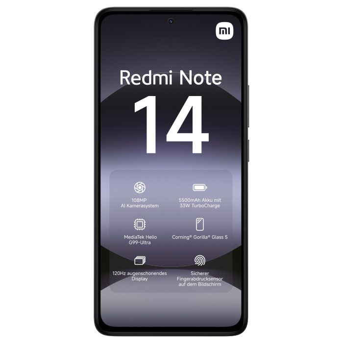 Smartphone Xiaomi 24117RN76E 6,67" Octa Core 6 GB RAM 128 GB Negro