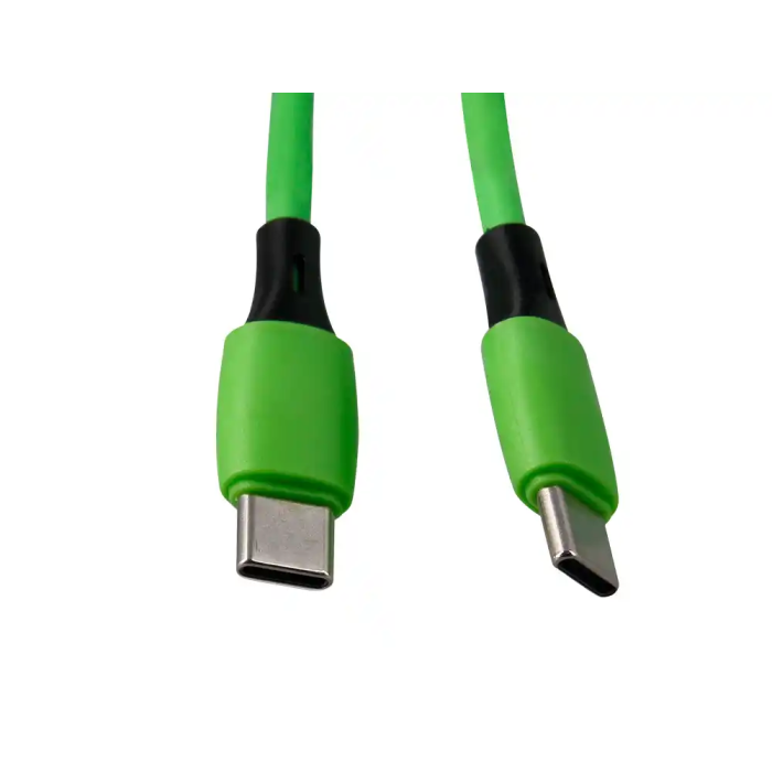 Q-connect Cable USB-C a USB-C PVC 1m Verde 2