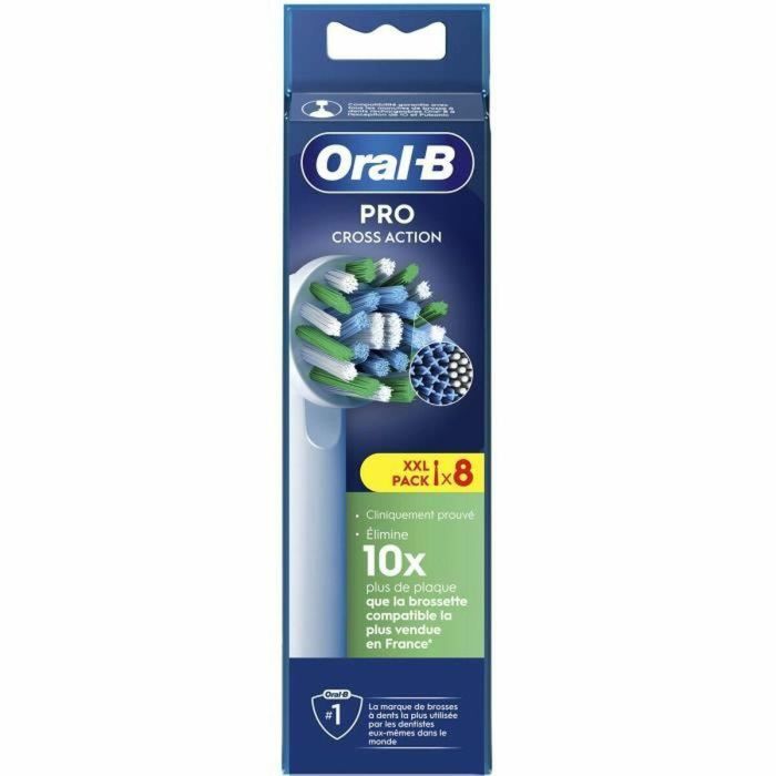 Oral-B BRA1697932825072 Cepillos Acción cruzada Filamentos X (FR) x8 1