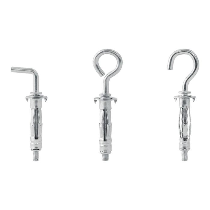 Rapid Taco de expansión metálico Ø8x32 mm, resistencia 25 kg, bolsa 12 unid
