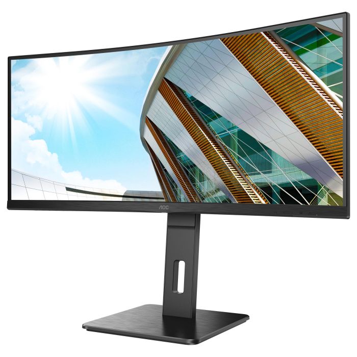 AOC CU34P2A Monitor Curvo 34" 2K UHD (3440x1440) 21:9 VA 1ms USB DisplayPort HDMI Negro 1