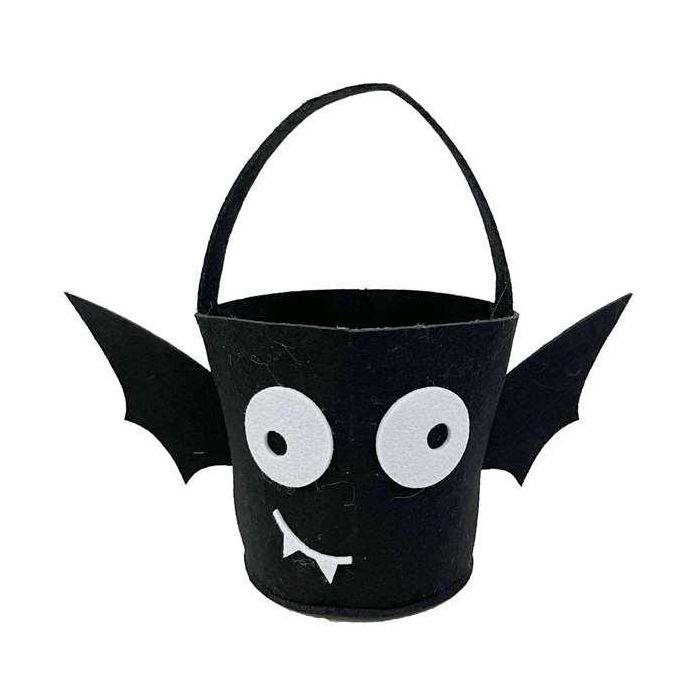 My Other Me Cubo Murciélago de Fieltro Negro 36 x 18,50 x 18 cm