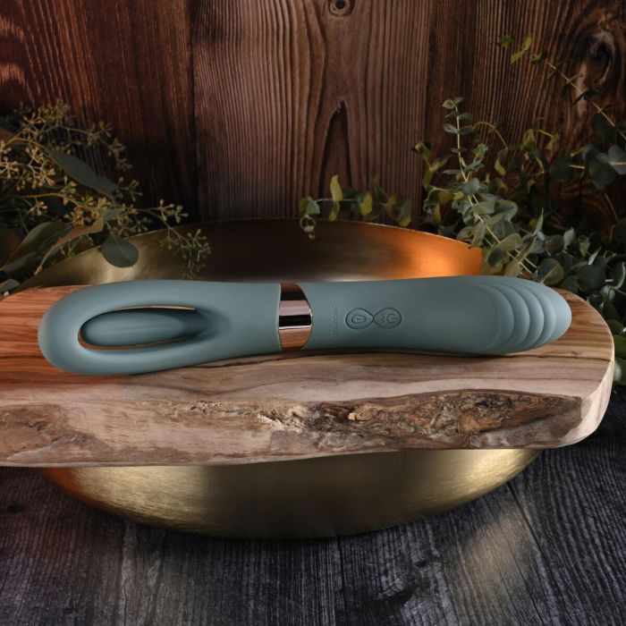 Vibrador Punto G Evolved Verde 16 Vibrador Punto G Evolved Verde 16