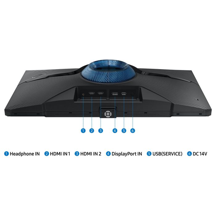 Samsung Monitor Gaming Odyssey G4 S25BG400EU 62cm/25" 1920x1080 FHD IPS 1ms 240Hz Negro 8