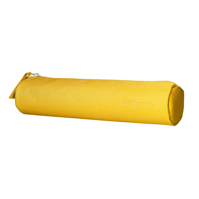 Liderpapel Estuche Portatodo Slim Cilindrico 220x45mm Amarillo 2