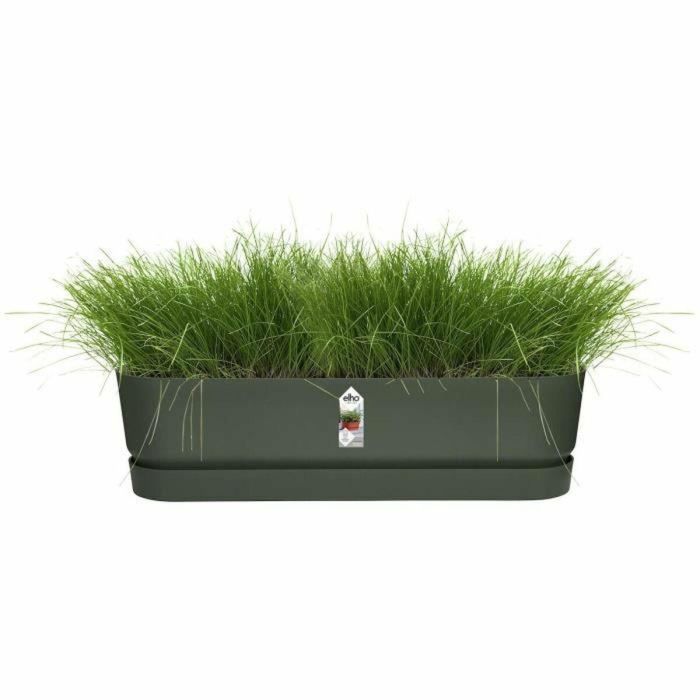 Elho ELH8711904357733 Maceta Ovalada Greenville de Plástico Ø50 Color Negro 4 Elho ELH8711904357733 Maceta Ovalada Greenville de Plástico Ø50 Color Negro 4