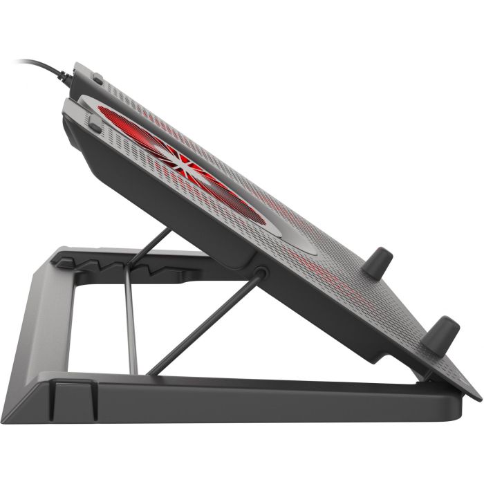 GENESIS Oxid 550 Base Refrigeradora para Portátil 17.3" (43.9 cm) 5 Ventiladores 2800 RPM, Iluminación LED Roja, Negro 2 GENESIS Oxid 550 Base Refrigeradora para Portátil 17.3" (43.9 cm) 5 Ventiladores 2800 RPM, Iluminación LED Roja, Negro 2