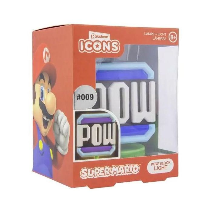 Lampara Icon POW Super Mario 3 Lampara Icon POW Super Mario 3