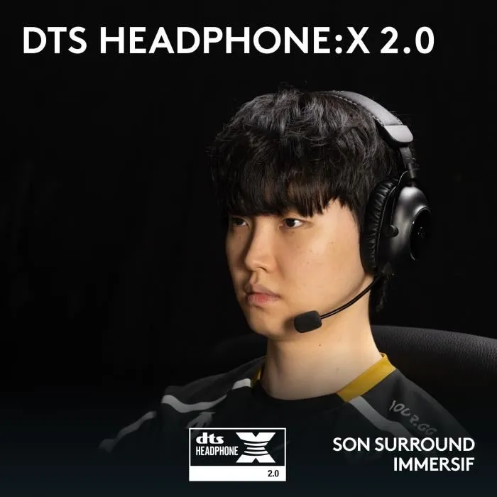 Logitech PRO X 2 Lightspeed Auriculares Inalámbricos Gaming Negro 5