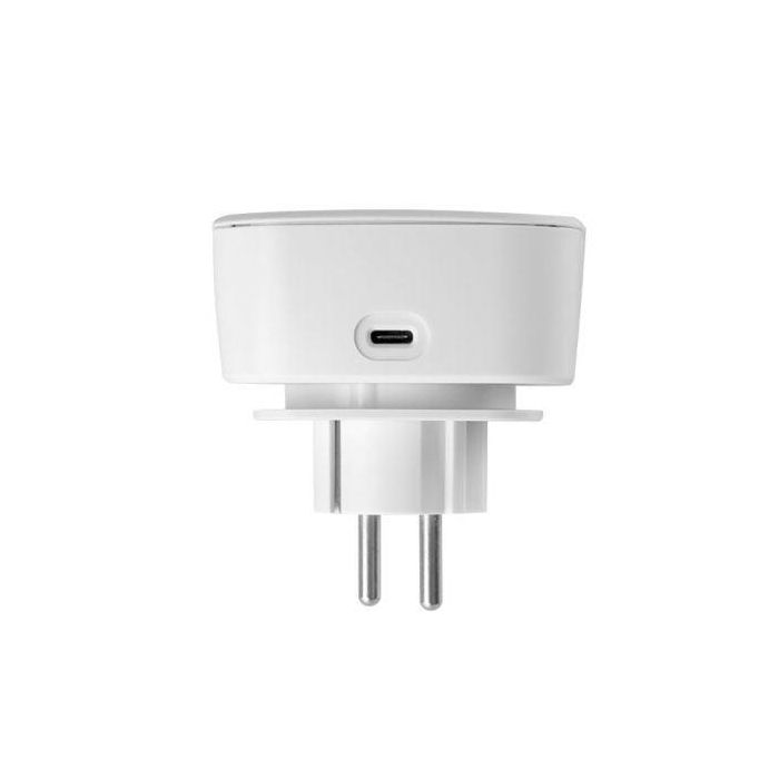 Orbegozo EN 1500 Enchufe Adaptador 4 en 1 con 1 Toma Schuko, 2 USB y 1 USB-C para Carga Simultánea de Móviles y Tablets 3