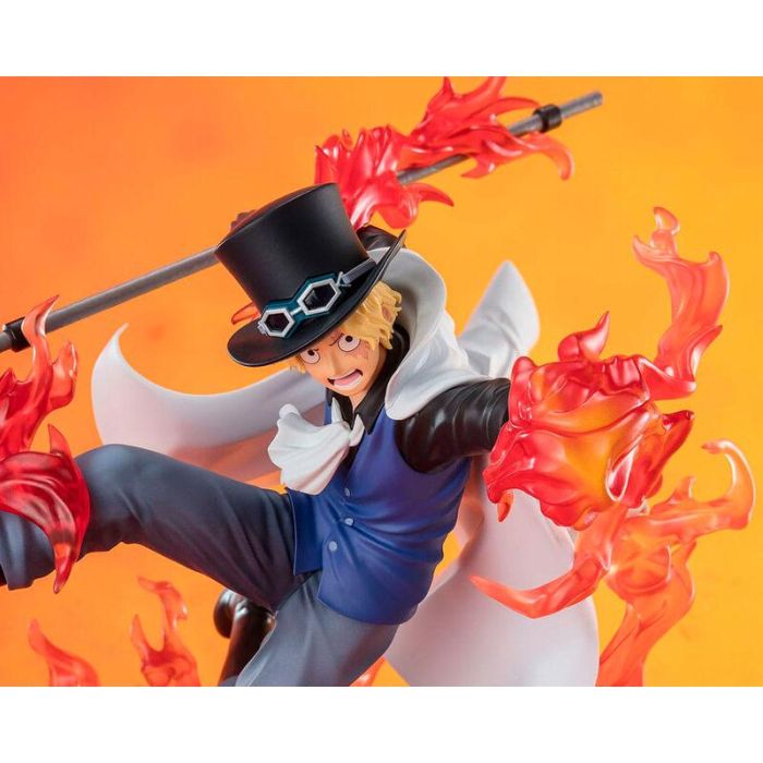 Tamashii Nations Figuarts Zero One - Sabo Fire Fist Roock Check Version Extra Battle - One Piece - Figura de 19 cm 1 Tamashii Nations Figuarts Zero One - Sabo Fire Fist Roock Check Version Extra Battle - One Piece - Figura de 19 cm 1